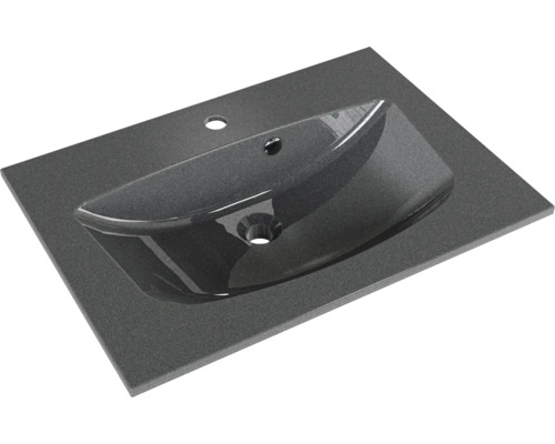 Waschtischplatte mit eingelassenem Waschbecken