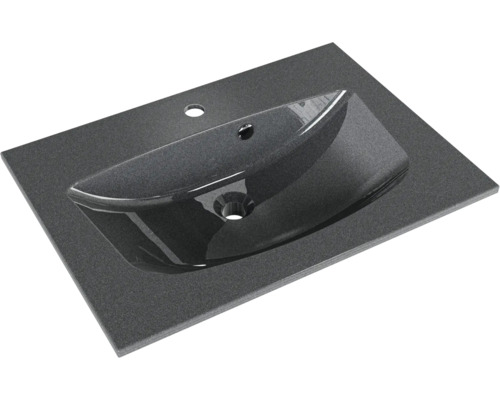 Waschtischplatte mit eingelassenem Waschbecken