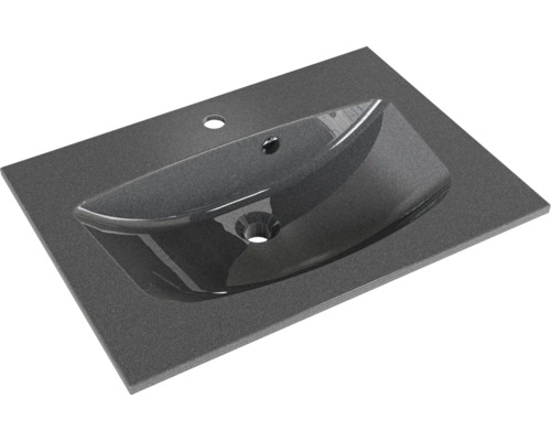 Waschtischplatte mit eingelassenem Waschbecken