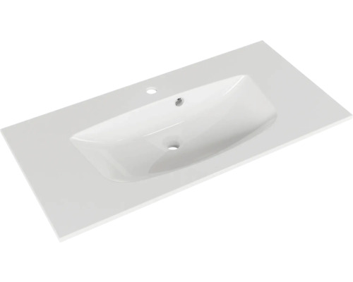 Waschtischplatte mit eingelassenem Waschbecken