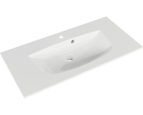Waschtischplatte mit eingelassenem Waschbecken