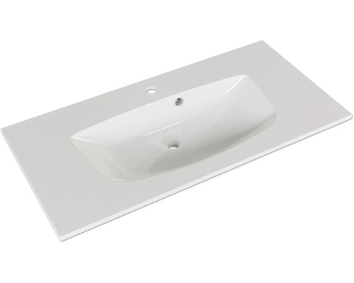 Waschtischplatte mit integriertem Becken