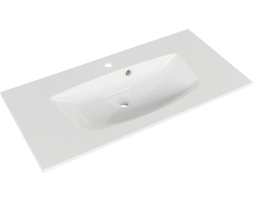 Waschtischplatte mit eingelassenem Waschbecken