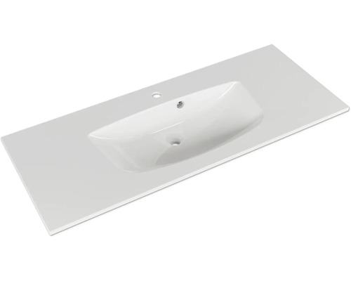 Waschtischplatte mit eingelassenem Waschbecken