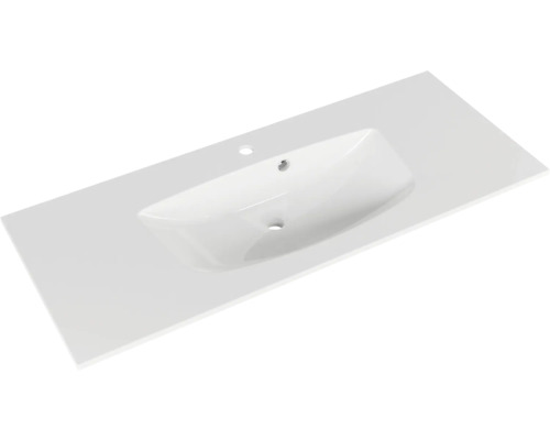 Waschtischplatte mit eingelassenem Waschbecken