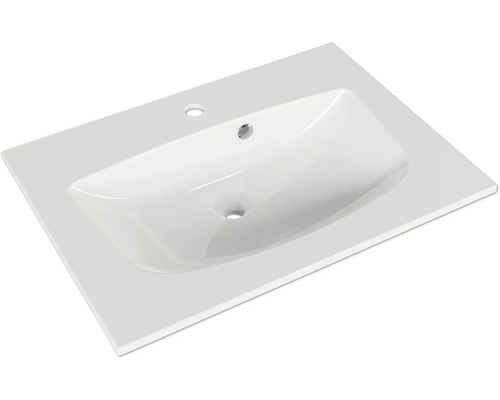 Waschtischplatte mit rechteckigem Becken