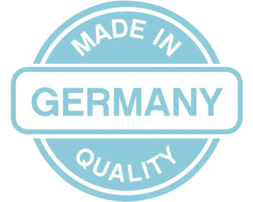 Hergestellt in Deutschland Qualitätssiegel