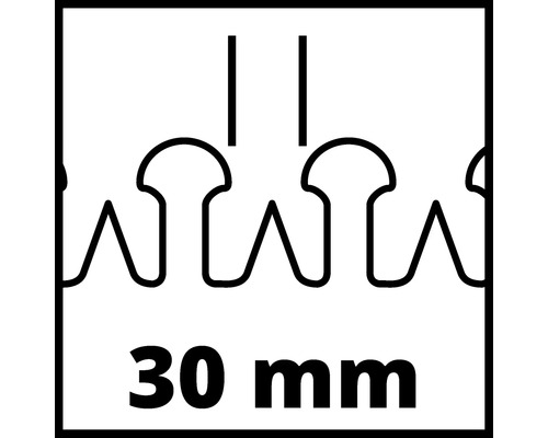 30 Millimeter Schnittbreite