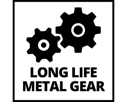 Long Life Metallgetriebe Symbol