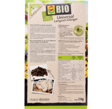 Universal Langzeitdünger COMPO BIO mit Schafwolle 100% natürliche Inhaltsstoffe 2 kg, für alle Gartenpflanzen, 5 Monate Langzeitwirkung-thumb-2