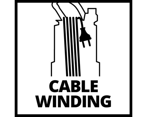 Kabelaufwicklung Symbol