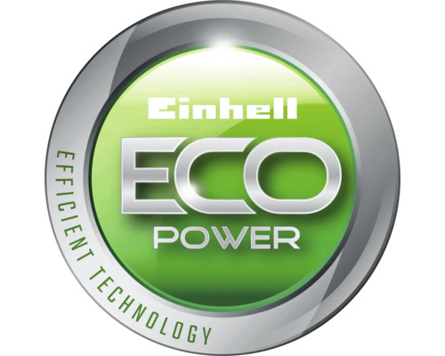 Einhell Eco Power Zeichen für effiziente Technologie