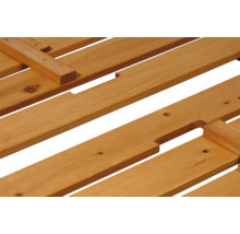 Sandkasten mit Sitzbank Deckel dobar 118 x 118 x 21 cm Holz viereckig wetterfest