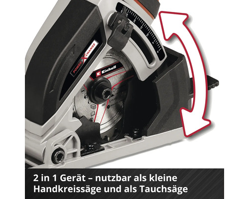 Einhell Handkreissäge und Tauchsäge im Detail