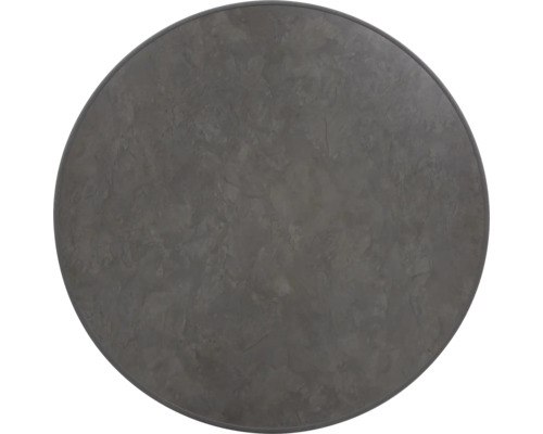 Runde Tischplatte mit Steindekor