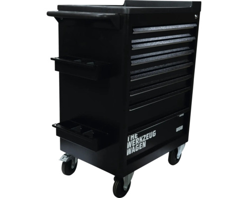 Werkzeugwagen mit mehreren Schubladen und Rollen