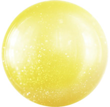Gelbe Glaskugel