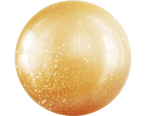 Dekokugel mit Glitzer