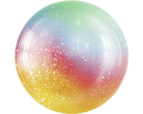 Dekorative Glaskugel mit Farbverlauf