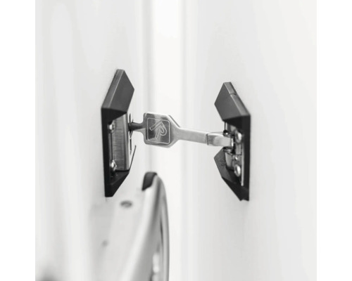 Türspion mit Drehknopf zur Türsicherung