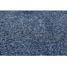 Nahaufnahme eines blauen Teppichs