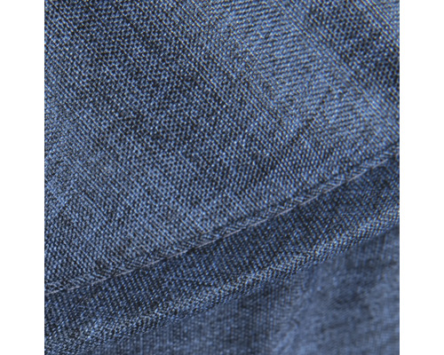 Nahaufnahme von Jeansstoff mit Naht