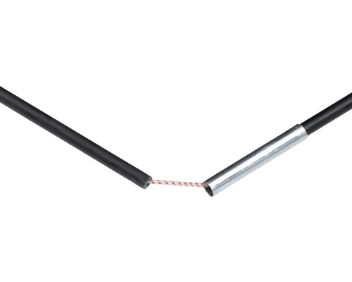 Zeltstange mit Verbindungselement und Gummizug