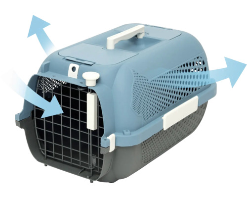 Tier Transportbox mit Belüftungslöchern