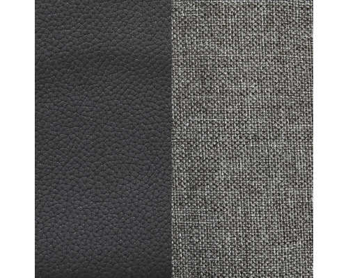 Nahaufnahme von Leder und Stoff