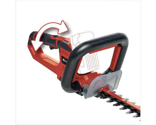 Einhell Heckenschere mit drehbarem Griff für flexible Gartenarbeit