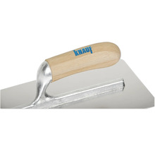 Knauf Glättkelle mit Holzgriff