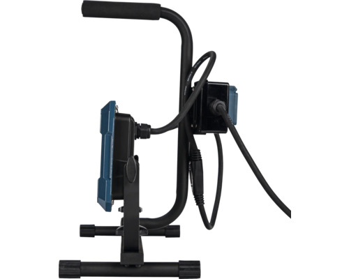 LED-Baustrahler mit Stativ und Kabelanschluss