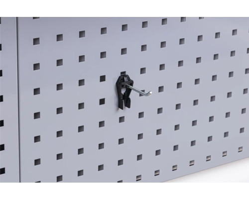 Lochwand mit Werkzeughalterhaken