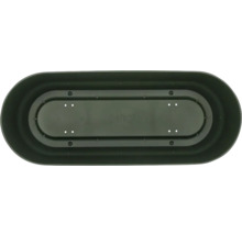 Ovaler Blumenkasten aus Kunststoff