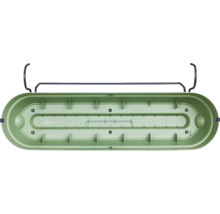 Elho Pflanzkasten mit Halterung für den Außenbereich, Draufsicht