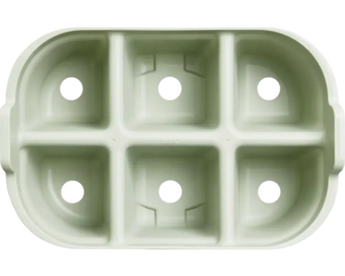 Eiswürfelbehälter für sechs Eiswürfel