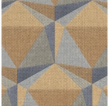 Vliestapete 38748-3 Nara Geometrisch gelbblau