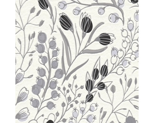 Dekoratives florales Muster mit Blättern und Blüten