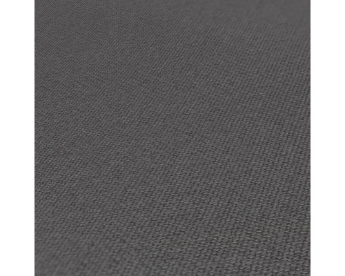 Nahaufnahme eines dunkelgrauen Teppichbodens