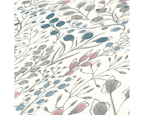 Tapete mit floralem Muster