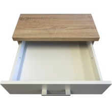 Flex Well Singleküche mit Geräten Samoa 150,5 cm Frontfarbe weiß sonoma eiche Matt Korpusfarbe sonoma eiche-thumb-6 Flex Well Singleküche mit Geräten Samoa 150,5 cm Frontfarbe weiß sonoma eiche Matt Korpusfarbe sonoma eiche-thumb-6