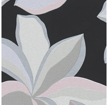 Vliestapete 38908-1 House of Turnowsky Blüten Retro schwarz-thumb-5