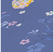 Vliestapete 38906-3 House of Turnowsky Pfau Blumen blau rosa-thumb-6
