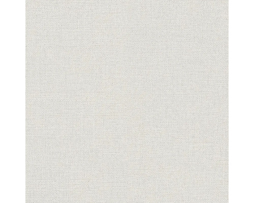 Detailaufnahme einer hellen Textiltapete mit feiner Struktur