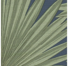 Vliestapete 39090-5 Antigua Palmenblätter grün-blau