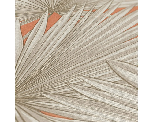 Tapete mit Palmenblattmuster