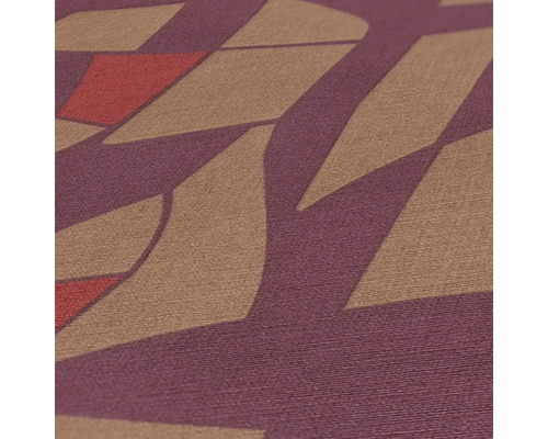 Nahaufnahme einer gemusterten Tapete