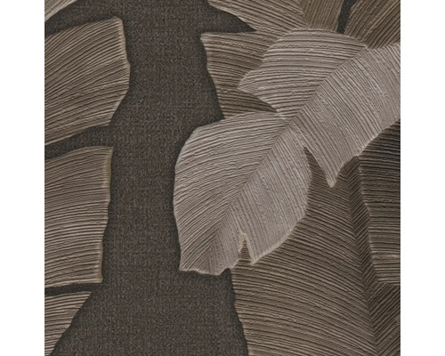 Nahaufnahme einer Tapete mit Blättermuster