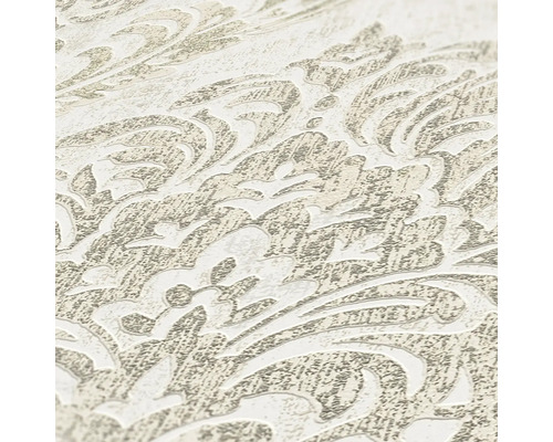 Nahaufnahme einer gemusterten Tapete