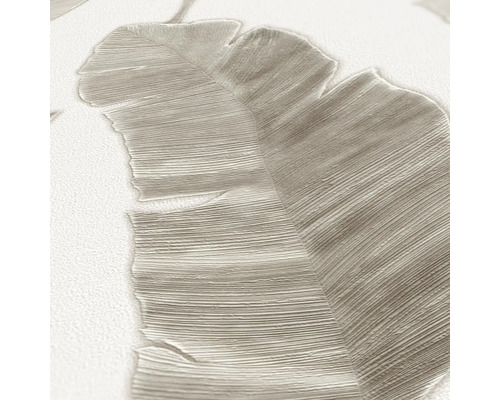 Nahaufnahme einer Tapete mit Blattmuster